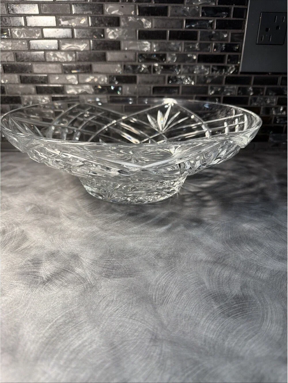 WATERFORD Marquis MAXIMILLION CENTERPIECE BOWL, Cut Lead Crystal, 12
